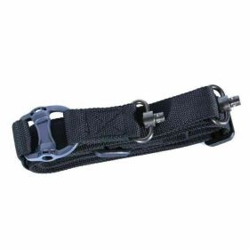 Retro Tactical Adjust Quick Detach QD 1 2 Point Multi Mission 1.2" Rifle Sling (Color: Black)